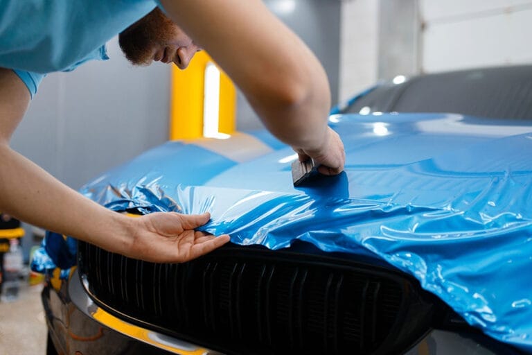 Lavoro di wrapping auto da Seven Street Custom